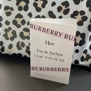 ❤️ 4 for $20 Burberry Her Mini Travel Vial NEW